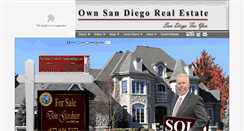 Desktop Screenshot of ownsandiegorealestate.com